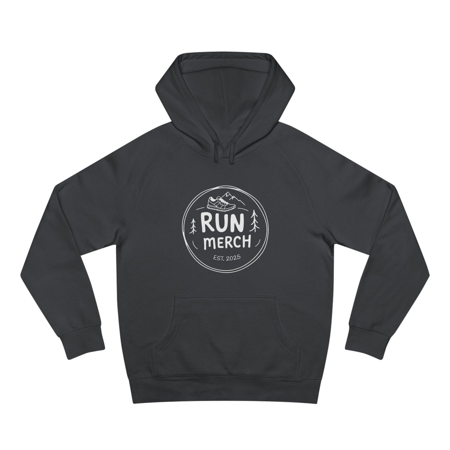 "Run Merch" logo branded Hoodie - big logo