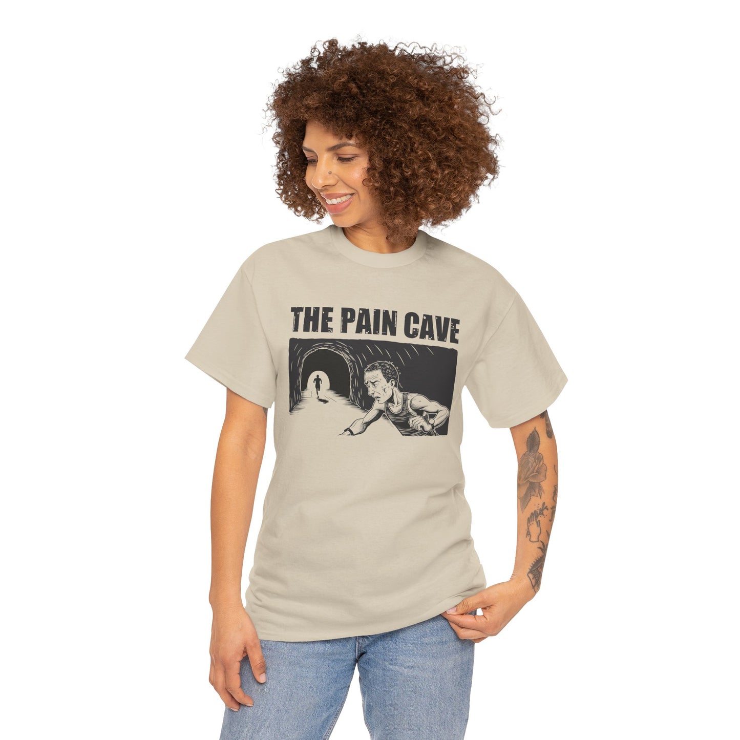 "The Pain Cave" Unisex Heavy Cotton Tee