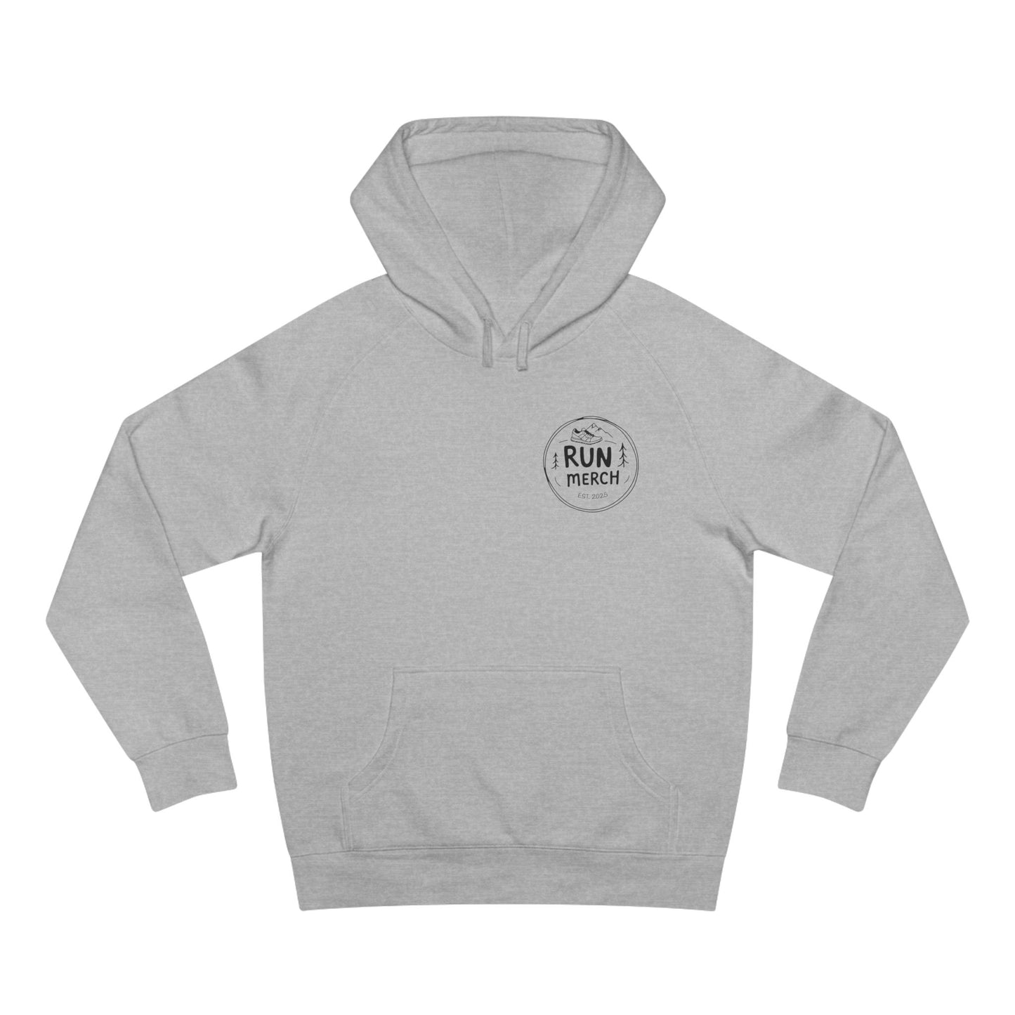 "Run Merch" logo branded Hoodie - small logo